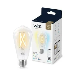 Clearance WiZ E27 Lyspære filament A64 6,7W Wifi - Justerbar fargetemperatur 2700-6500 Kelvin