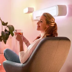 Online WiZ LED strip-startsett 2 meter Wifi - Fullfarge Hvit