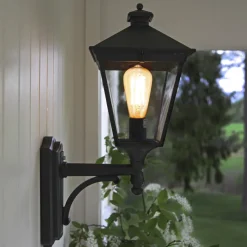 New Ms - belysning 3,5W LED med sensor 2100K - E27 Hvit