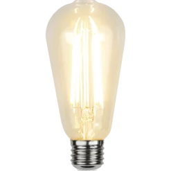 New Ms - belysning 3,5W LED med sensor 2100K - E27 Hvit