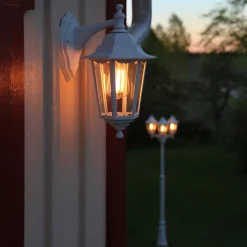 New Ms - belysning 3,5W LED med sensor 2100K - E27 Hvit