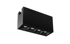 Hot Sg Armaturen As Zip Inspire 150 4 lys 470lm 3000K Ra 98 Faseavsnitt 8W LED Svart