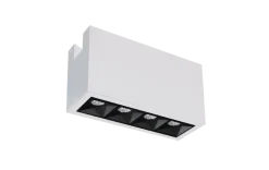 Hot Sg Armaturen As Zip Inspire 150 4 lys 470lm 3000K Ra 98 Faseavsnitt 8W LED Svart