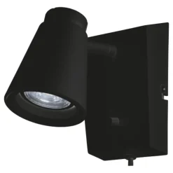 Hot Sg Armaturen As Zoom Square m/ dimmer 6W LED - Svart